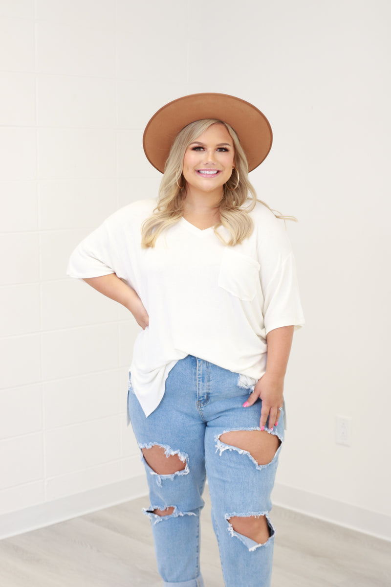 Vintage V-Neck Tee