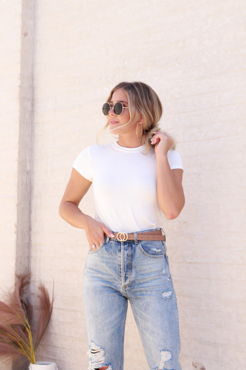 Fitted Boyfriend Top