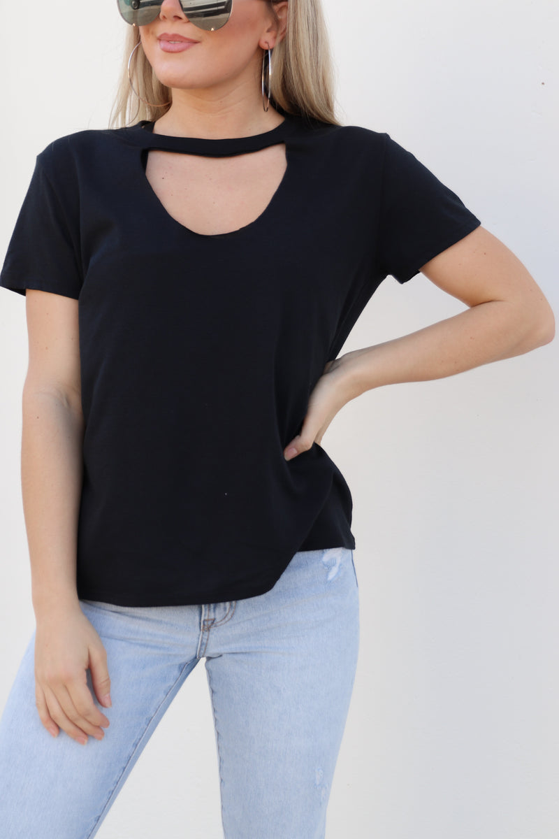 Zoe Cut Out Tee