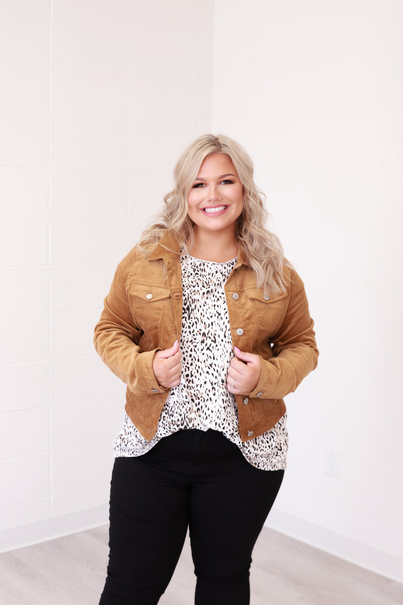 Tori Topez Corduroy Jacket