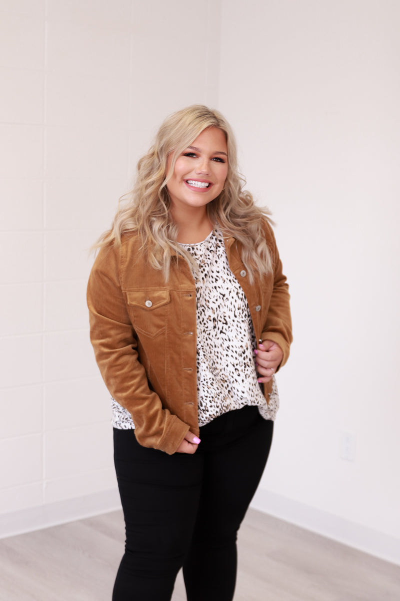 Tori Topez Corduroy Jacket