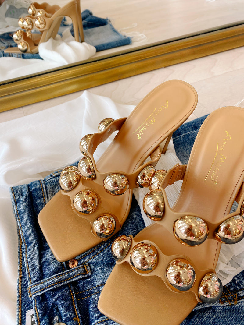 Golden Girl Heels