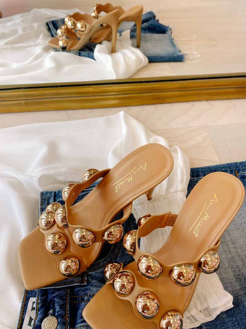 Golden Girl Heels