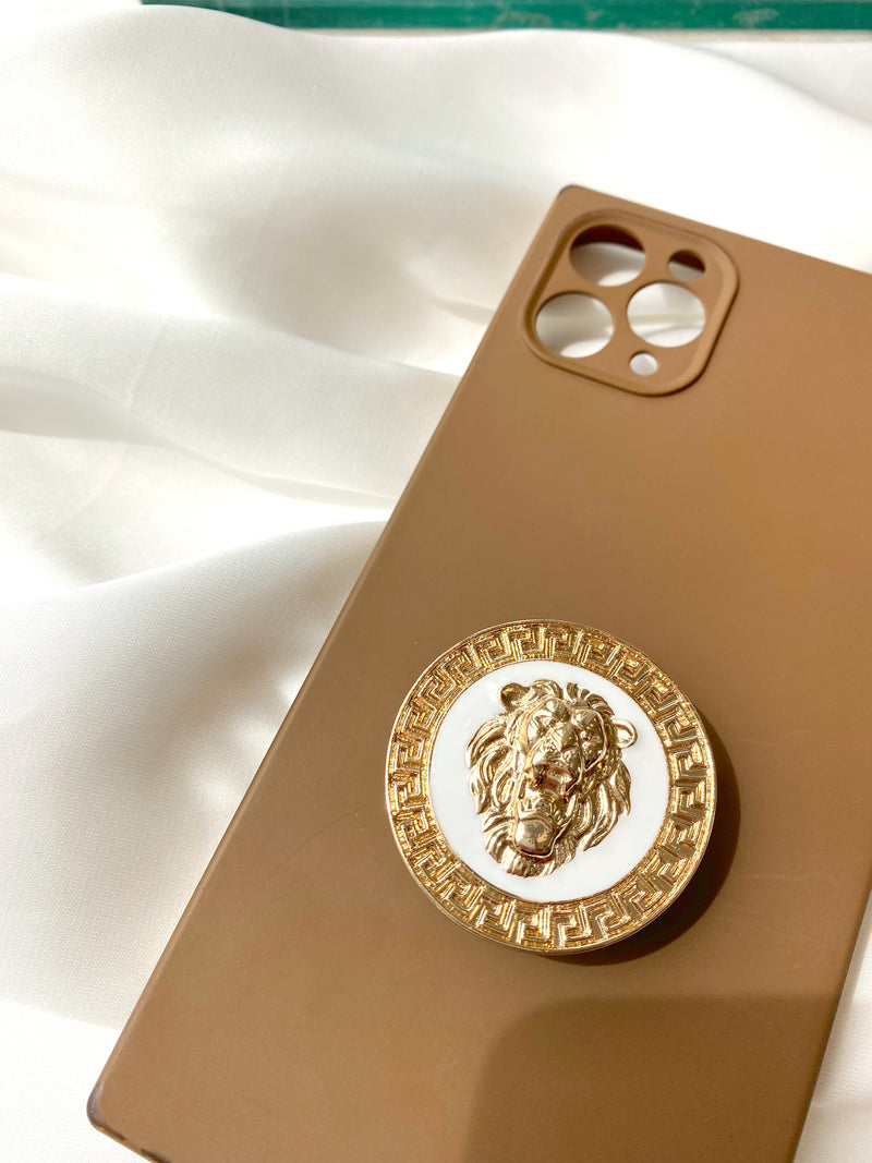 Lion Head Grip Pop Socket