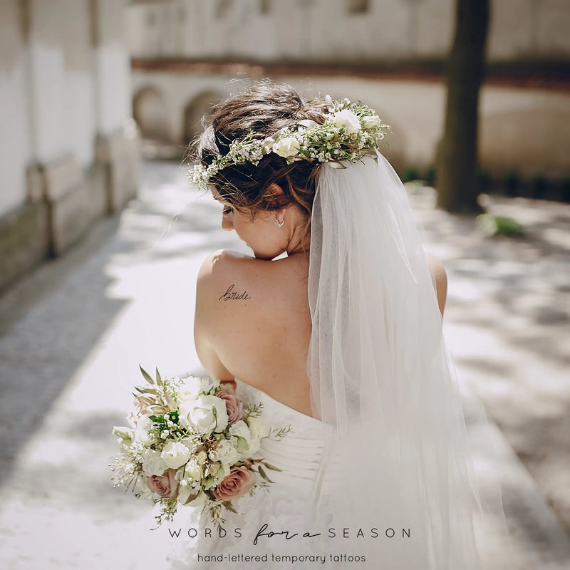 Bride Temp. Tattoo
