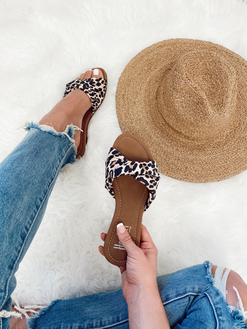 Cheetah Later Sandals