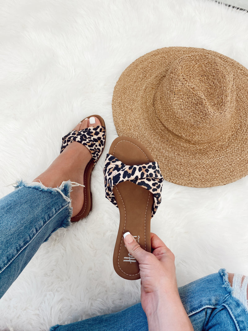 Cheetah Later Sandals