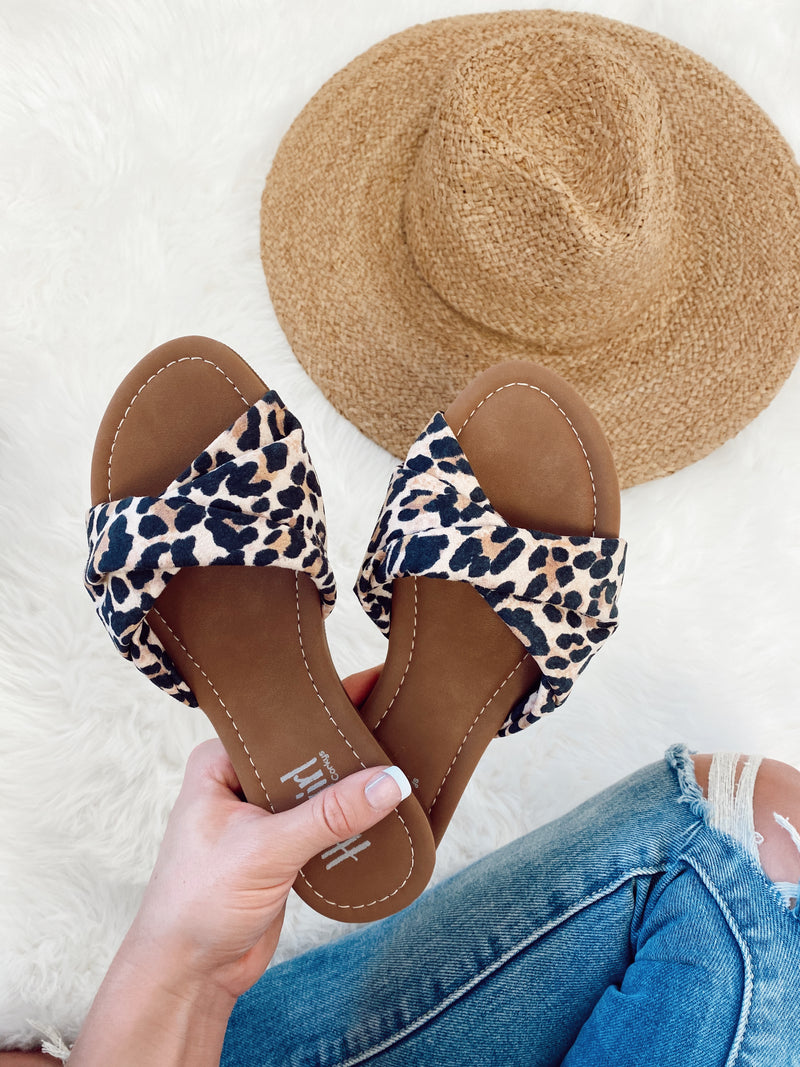 Cheetah Later Sandals