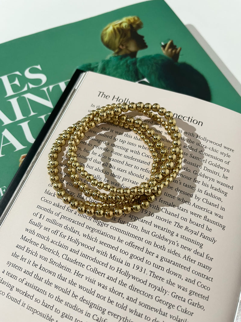 Gold Bracelet Set
