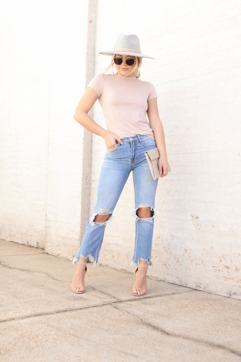Fitted Boyfriend Top