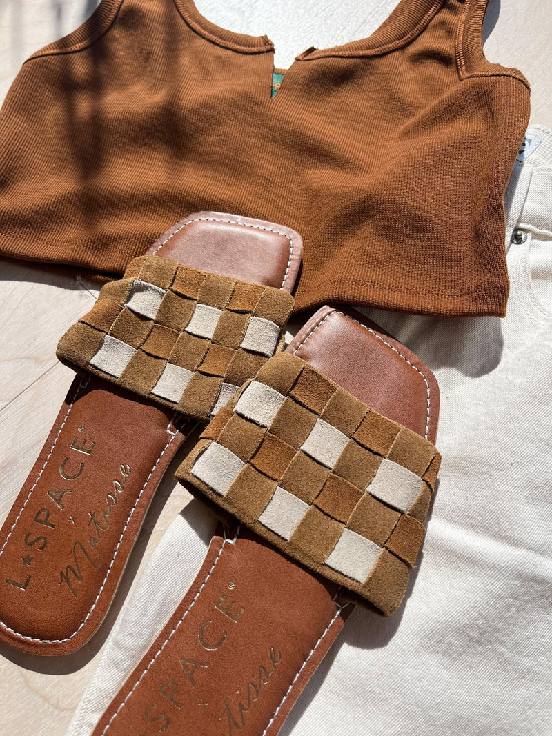 Cross Paths Sandals