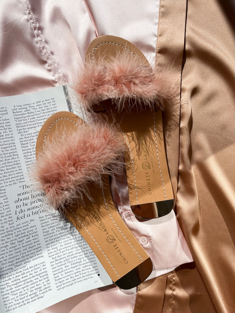 Feel the Feather Sandals