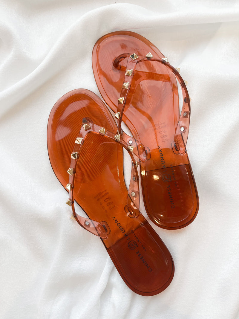 Stud On You Sandals